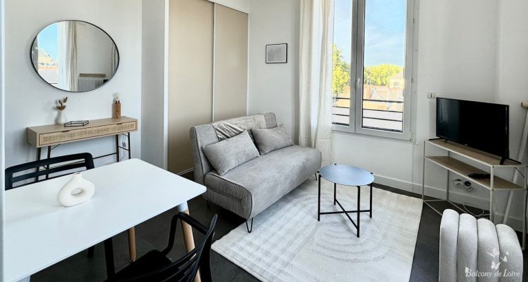 Appartement minimaliste et lumineux en plein cœur de Tours